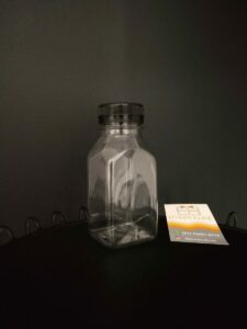 GARRAFA PET 200ML - 5 UNIDADES