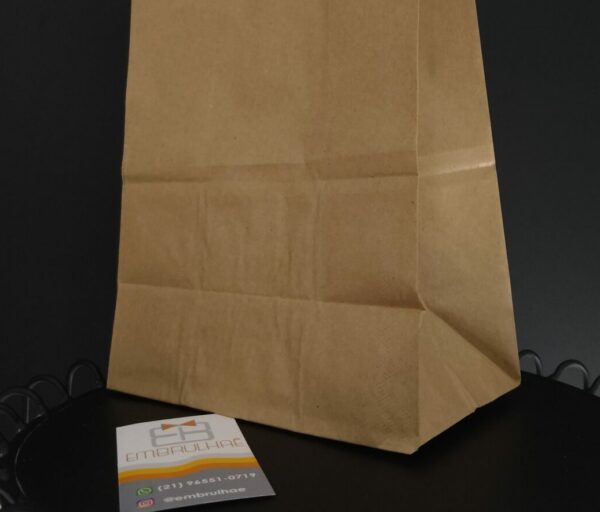 SACO KRAFT LISO G 31X34CM - 25 UNIDADES