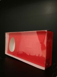 CAIXA KIT CONFEITEIRO MINI 50G - 1 UND VERMELHO