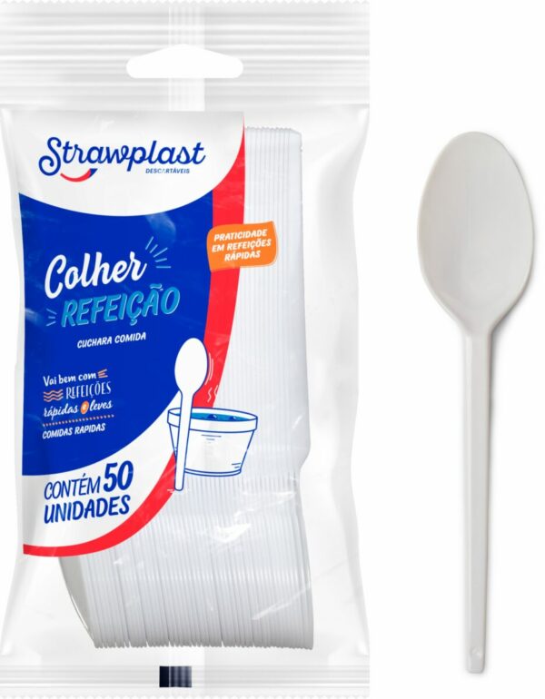 COLHER REFEIÇÃO - PCT 50 UND